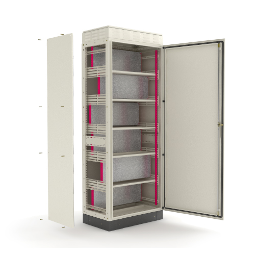 Soporte para Bandeja y Contrafrente  Alto 1000